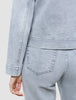 Women's Classic Denim Jacket Light Grey Washed