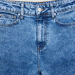 Women Classic Denim Shorts Snow Blue Wash