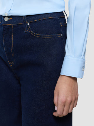 Women's Classic Jeans Relaxed Dark Blue