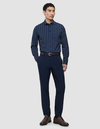 Classic Shirt Midnight Pinstripes Regular