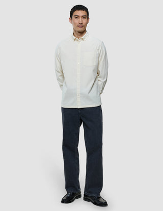 Corduroy Shirt Bone White