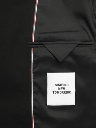 Double Breasted Essential Blazer Black