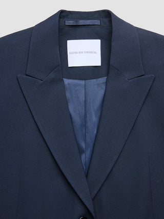 Women Ease Blazer Blue Nights
