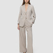Women Ease Blazer Vanilla Melange