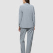 Women Ease Blazer Steel Melange