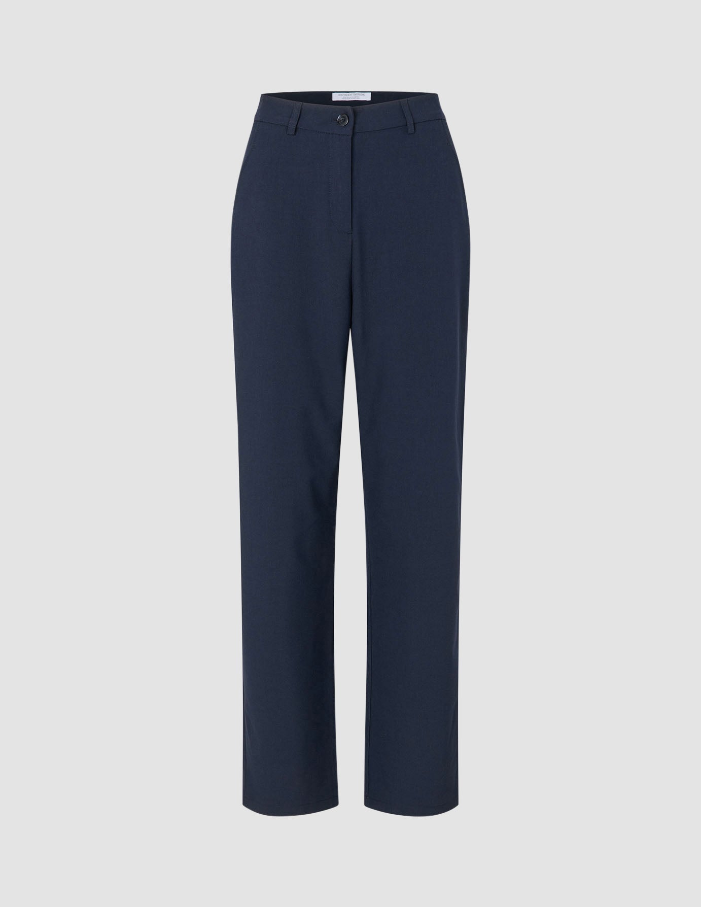 Women Ease Pants Straight Blue Nights