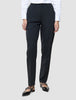 Women Ease Pants Tapered Black