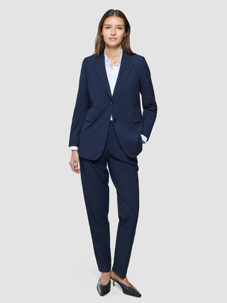 Women Ease Pants Tapered Blue Nights