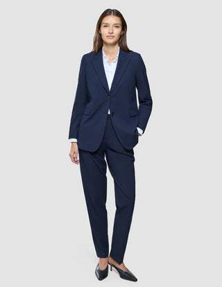 Women Ease Pants Tapered Blue Nights