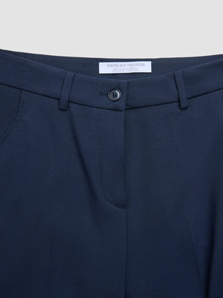 Women Ease Pants Tapered Blue Nights
