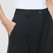 Women Ease Pants Wide Black