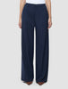 Women Ease Pants Wide Blue Nights