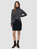 Women Ease Short Skirt Black