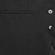 Women Ease Long Vest Black