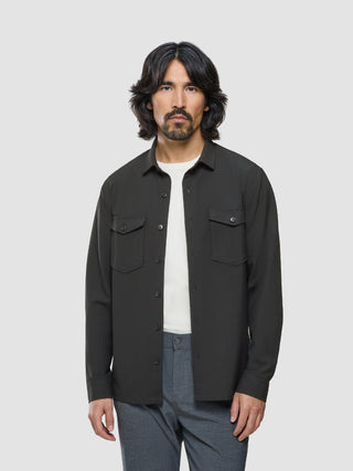 Ease Overshirt Black