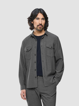 Ease Overshirt Dark Grey