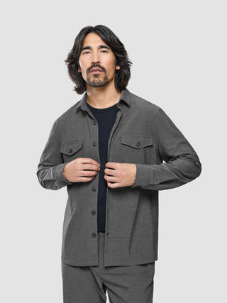 Ease Overshirt Dark Grey