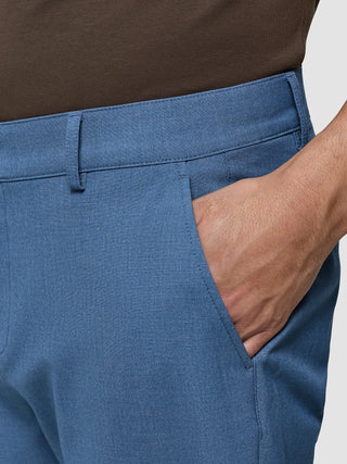 Ease Pants Slim Blue Mirage