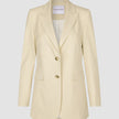 Women Essential Blazer Misty Yellow