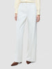 Women Essential Pants Wide Off White
