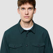 Essential Overshirt Pine Green