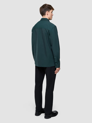 Essential Overshirt Pine Green
