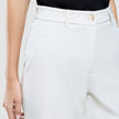 Essential Pants Straight Off White