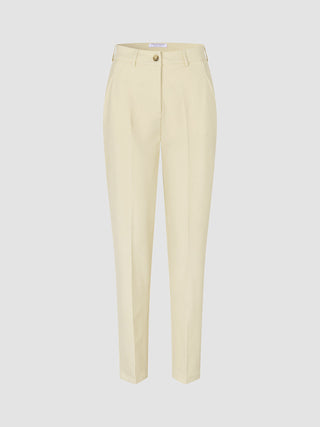 Women Essential Pants Tapered Misty Yellow