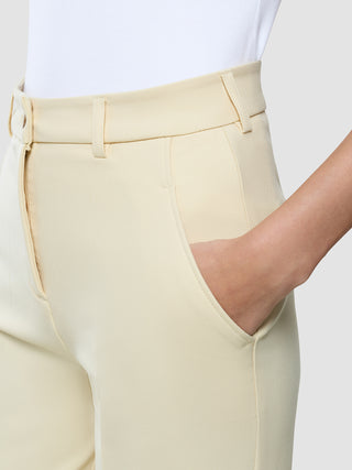 Women Essential Pants Tapered Misty Yellow