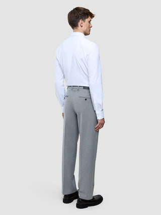 Essential Suit Pants Relaxed Fit Ash Twill