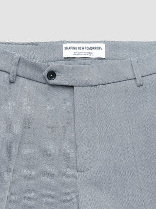Essential Suit Pants Relaxed Fit Ash Twill