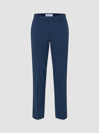 Essential Suit Pants Regular Navy Checks