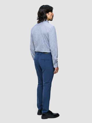 Essential Suit Pants Slim Marine Blue