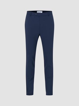 Essential Suit Navy Checks