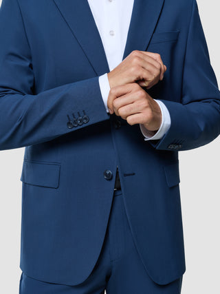 Essential Blazer Regular Marine Blue