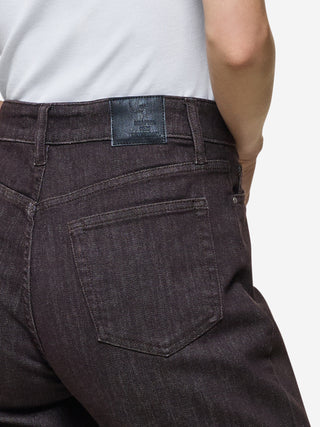 Women Evelin Jeans Tapered Chocolate