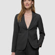 Women Ease Fitted Blazer Black
