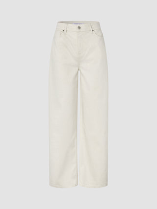 Women's Relaxed Jeans Off White