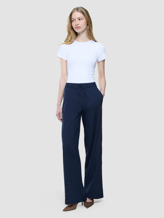 Women Linen Pants Relaxed Night Sky