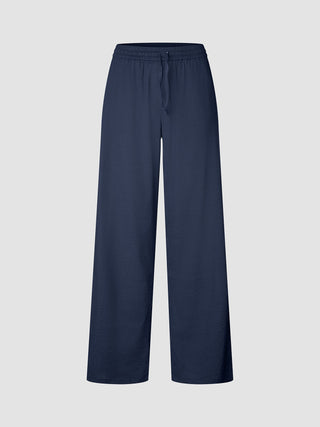 Women Linen Pants Relaxed Night Sky