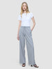 Women Linen Pants Relaxed Stone Grey