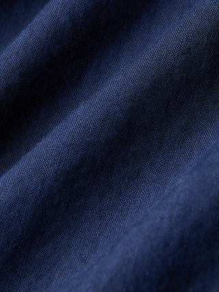 Women Linen Shorts Relaxed Night Sky