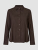 Women's Linen Shirt Espresso