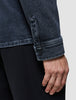Matteo Denim Overshirt Washed Black