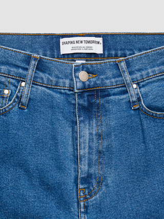 Matteo Jeans Relaxed Fit Mid Blue