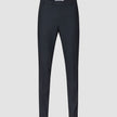 Motion Suit-bukser, slim fit, midnatsblå: mørkeblå bukser i slim fit med 360°-stretch og et midterpres.