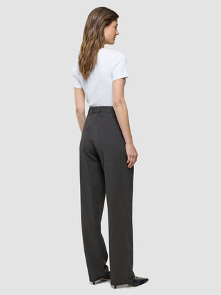Women Nara Pants Straight Cool Brown