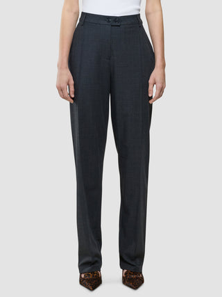 Women Nara Pants Straight Grey Flint