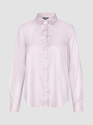 Women Oxford Shirt Barely Pink Regular