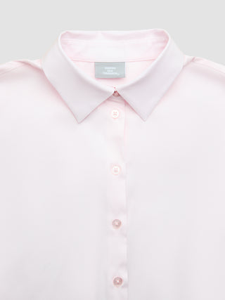 Women Oxford Shirt Barely Pink Regular